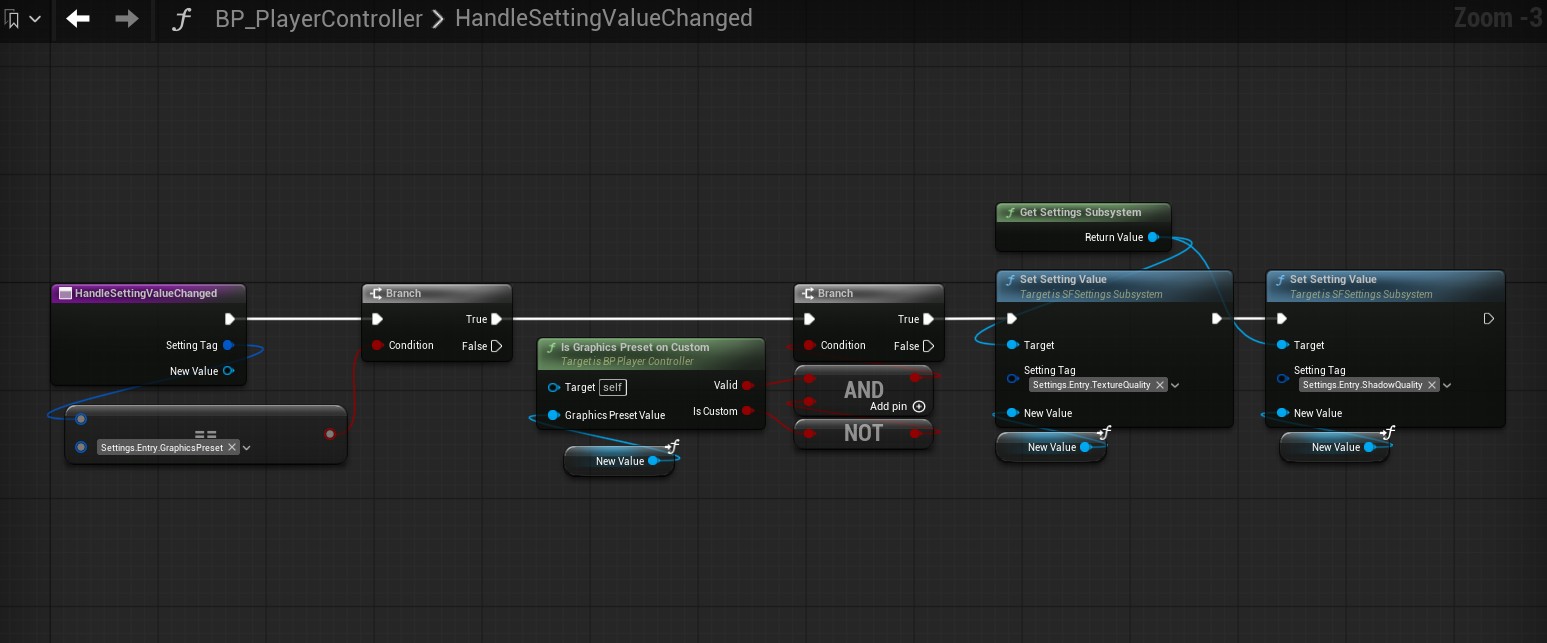 Step-by-Step Blueprint-Only - Settings Framework Documentation